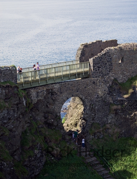 Dunluce Castle, Entryway